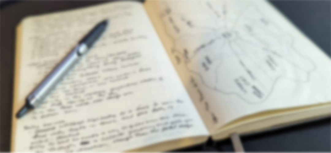 A blurred journal